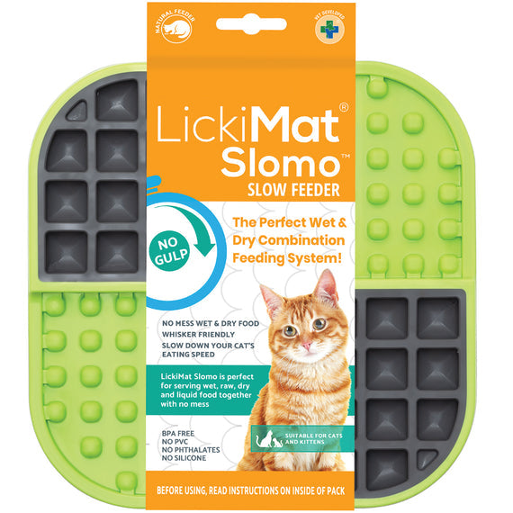 LickiMat Slomo Slow Feeder Cat Food Bowl